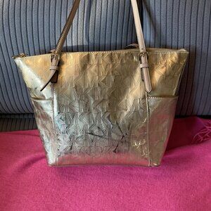 Gold Michael Kors Tote bag- Vintage